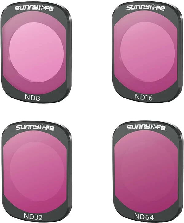 Set filtrash ND Sunnylife OP3-FI856 për DJI Osmo Pocket 3, ND8/ND16/ND32/ND64