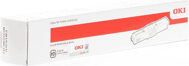 Toner, OKI 44973533, rendiment 1500 faqe, madhësi standard, verdhë