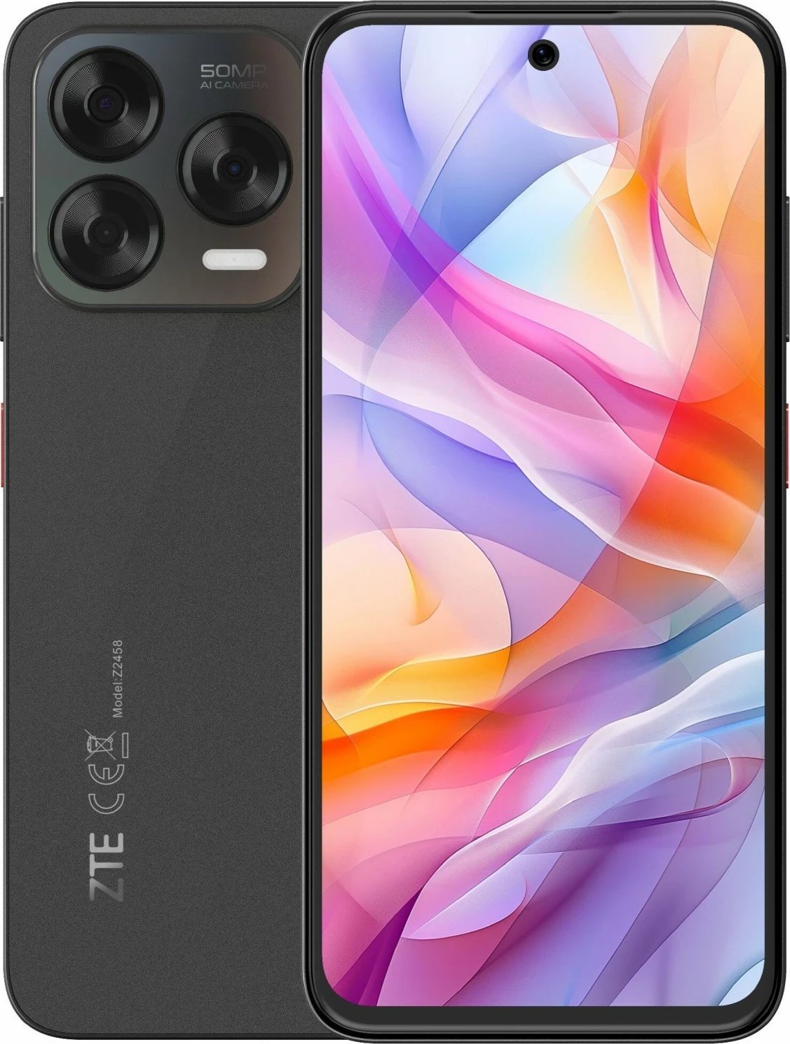 Celular ZTE V70 8/256GB Dual SIM, gri