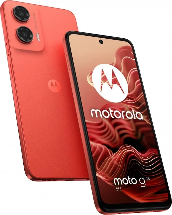 Celular Motorola moto G35 5G, 6.72", 8 GB RAM, 256 GB, i kuq