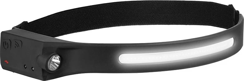 Llambë koke Tracer MOVE me sensor lëvizjeje, 350 lumen, e zezë