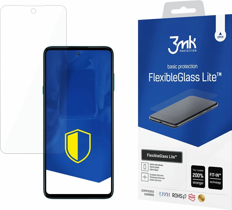 Mbrojtës ekrani 3mk FlexibleGlass Lite për Motorola Edge 20 Lite, transparent