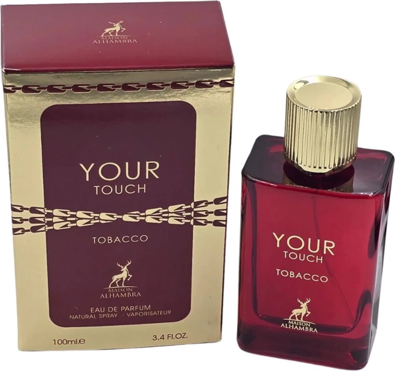 Eau de Parfum unisex Maison Alhambra Your Touch Tobacco 100ml