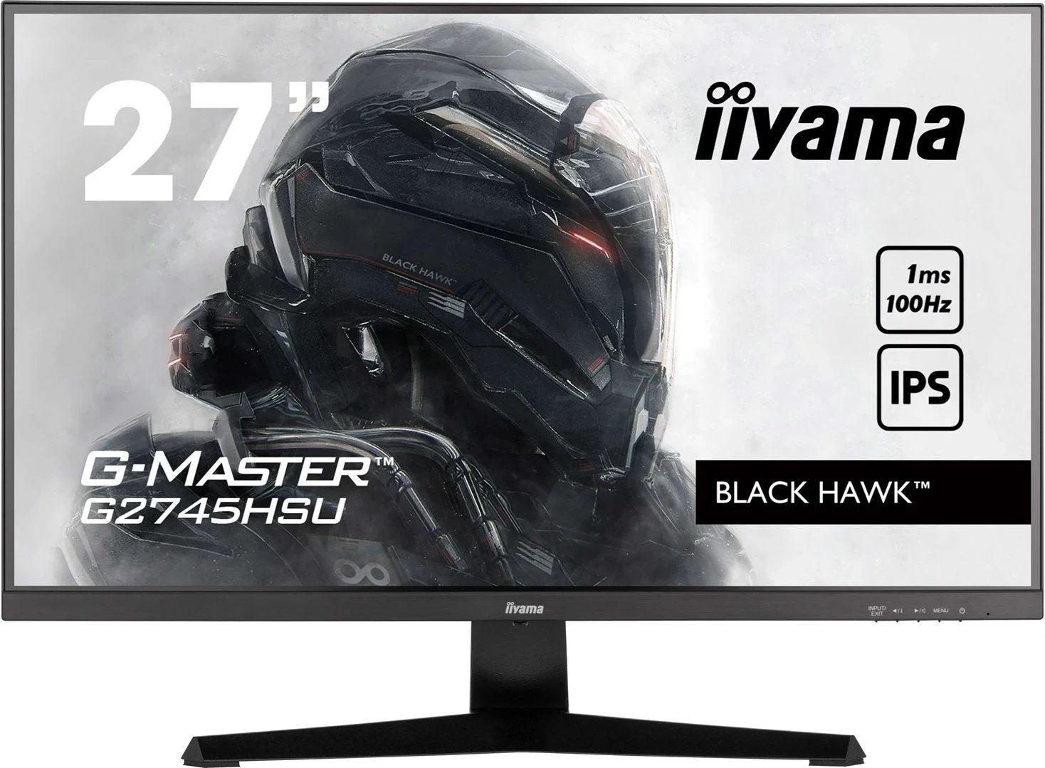 Monitor IIYAMA G-MASTER G2745HSU-B2, 27", Full HD, i zi