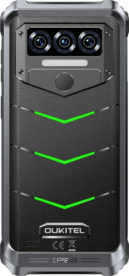 Celular Oukitel WP38, 6/256GB, 10600mAh, Gjelbër