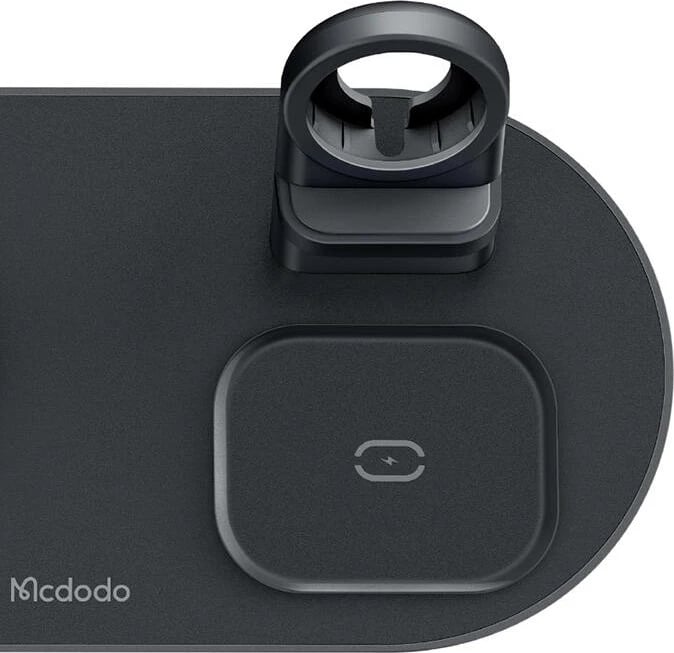 Karikues wireless Mcdodo CH-7061 3 në 1, 15W, i zi