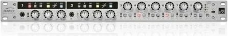 Preamplifikator mikrofoni Audient ASP800, 8-kanalësh, i zi