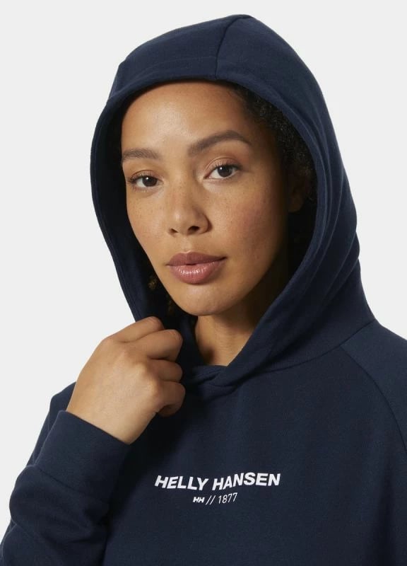 Fustan me kapuç Helly Hansen për femra, blu marine