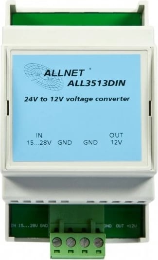 Pajisje furnizimi me energji ALLNET ALL3513, 15 - 35 V, 0.2 mA, 12 V, Blu, Gjelbër, Bardhë