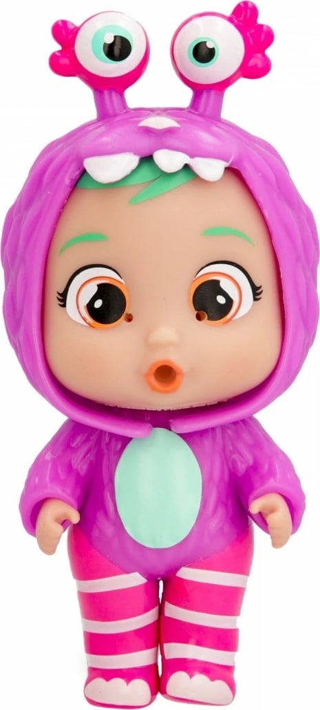 Kukull Cry Babies Stars Jumpy Monsters Bubu, Tm Toys, plastikë, për vajza, pa bateri, vjollcë