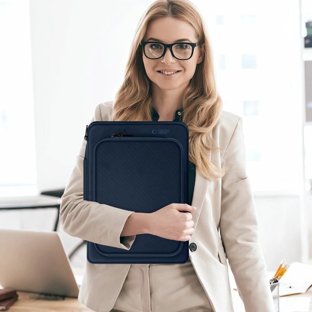 Çantë laptopi Tech-Protect Basic Bag 13-14 inç, kaltër