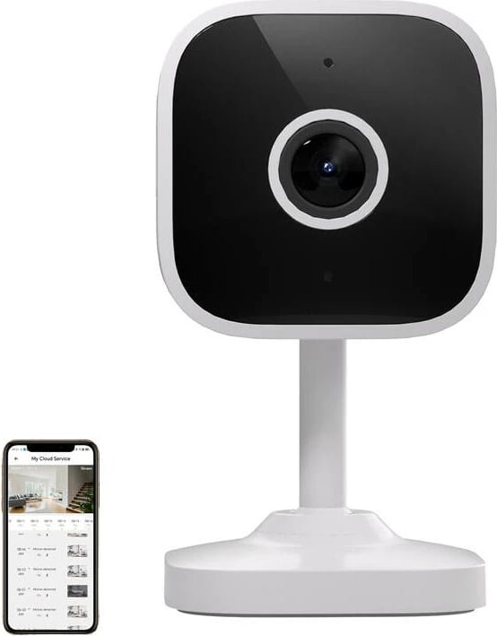 Kamerë IP e mençur Sonoff CAM-S2, Full HD, WiFi, për brenda, e bardhë
