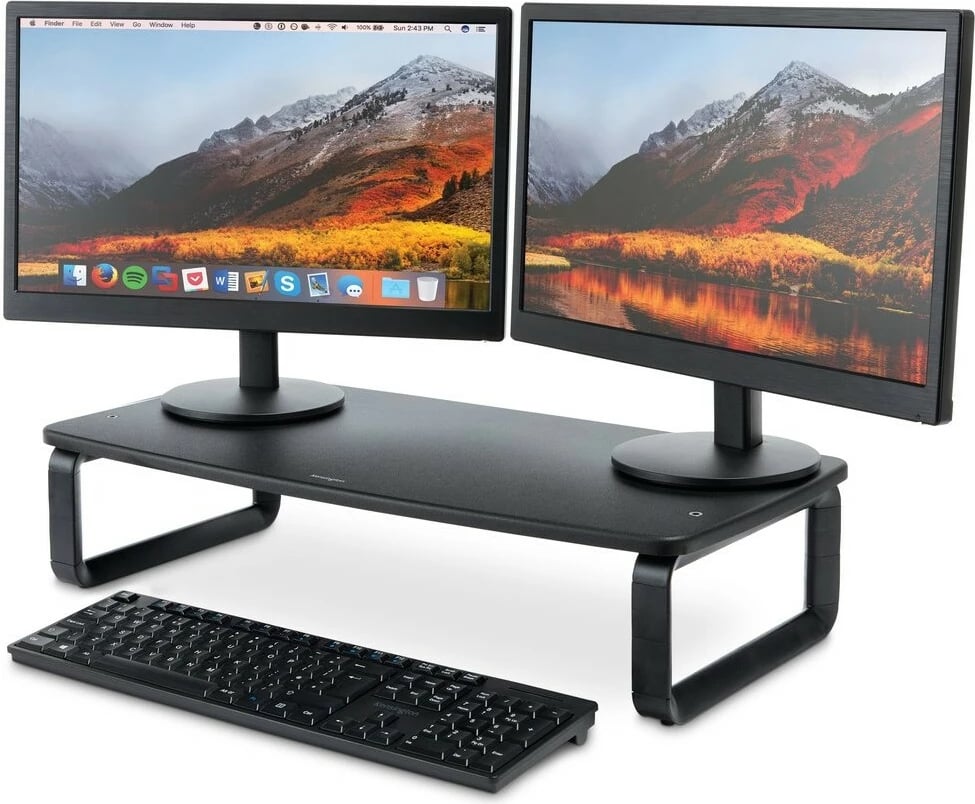 Qëndrim monitori Kensington SmartFit Extra Wide, deri 27 inç, 18 kg, i zi