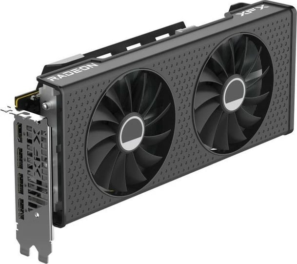 Kartelë grafike XFX Radeon RX 7700 XT, 12 GB, GDDR6, PCI Express 4.0, e zezë