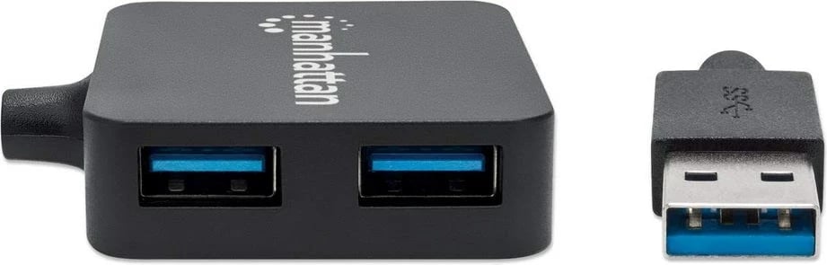 Hub USB Manhattan, 4 Porta, Bus Power, i Zi