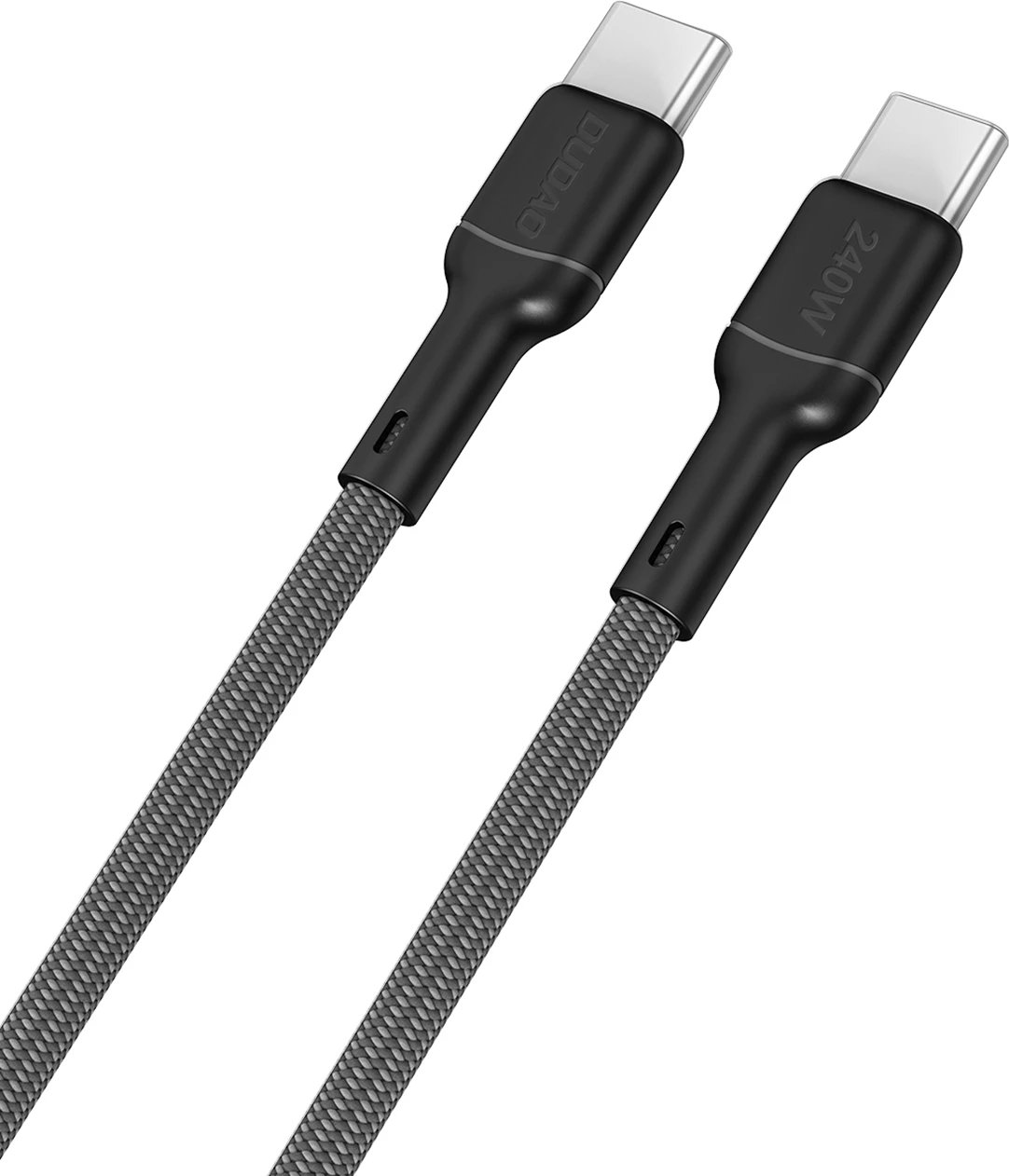 Kabllo USB-C në USB-C Dudao L9C Max, 1.2m, 240W, e zezë