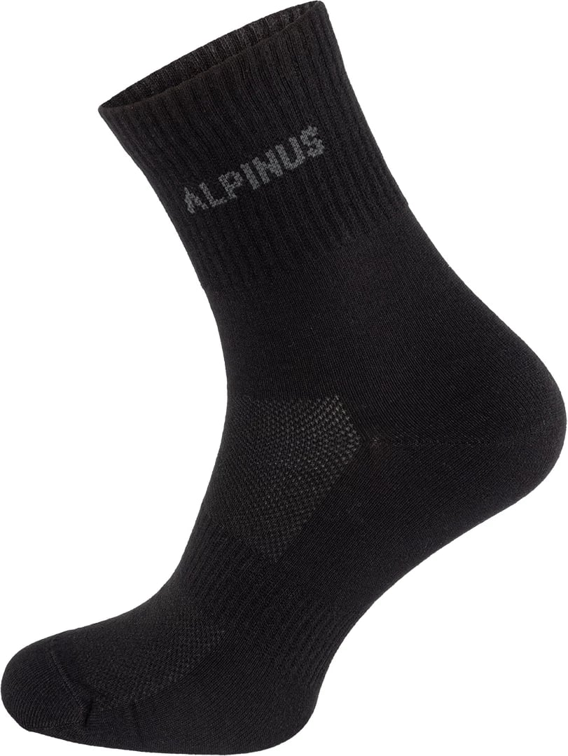 Çorape outdoor Alpinus unisex, të zeza