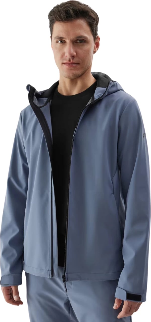 Jakne softshell për meshkuj 4F, kaltër