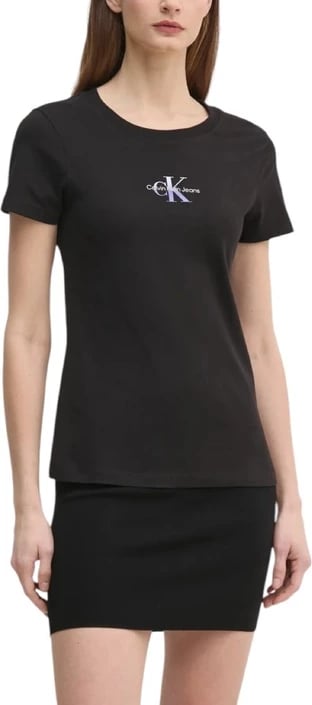 Maicë Calvin Klein Jeans femra, e zezë