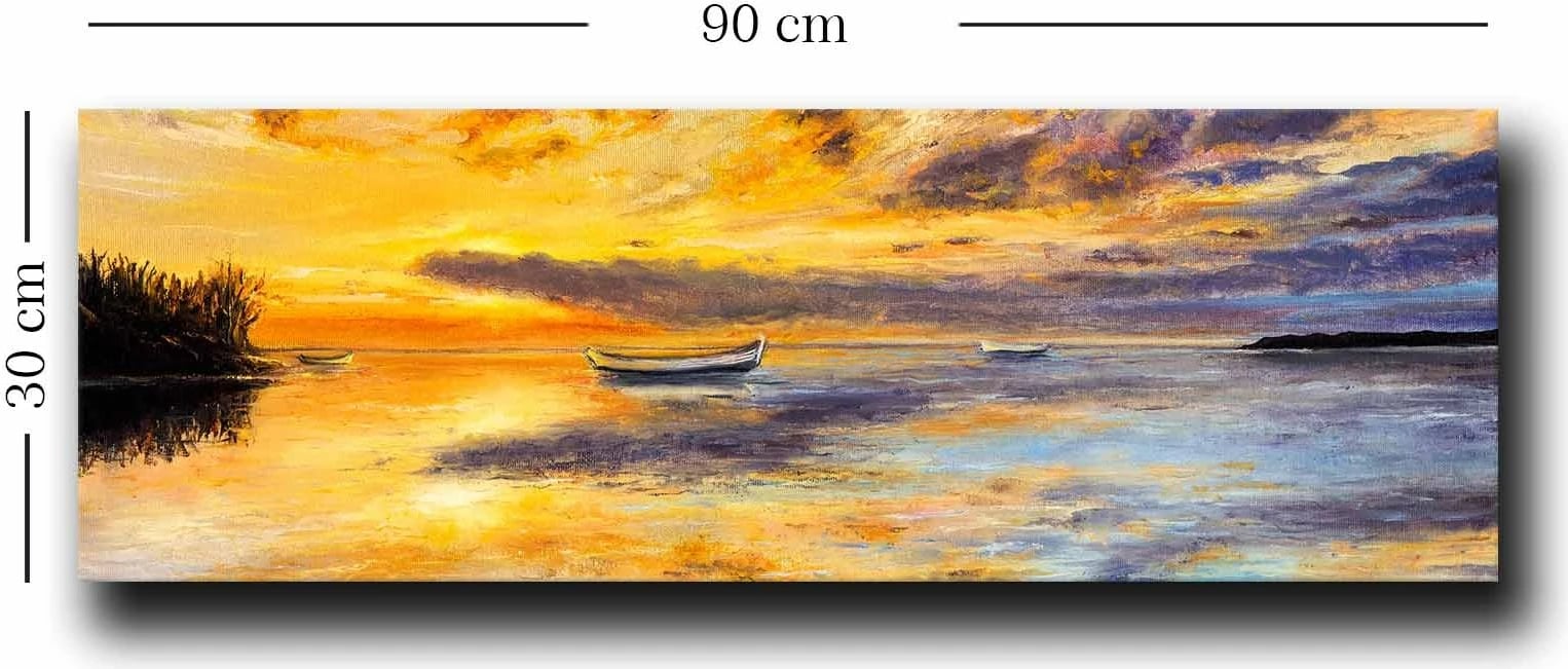 Pikturë dekorative në kanavacë, Wallity, 3090NISC-013, 30x90cm