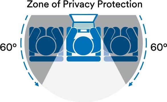 Filtër privatësie 3M PF250W1EM, 25 inç, 16:10, magnetik, i zi