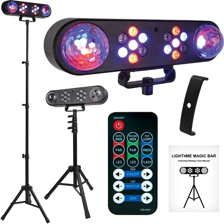 Efekt ndriçimi Light4Me Magic Bar LED PAR me qëndrim