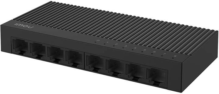 Switch rrjeti IMOU SF108C, 8 porta LAN, 100 Mbps, i zi