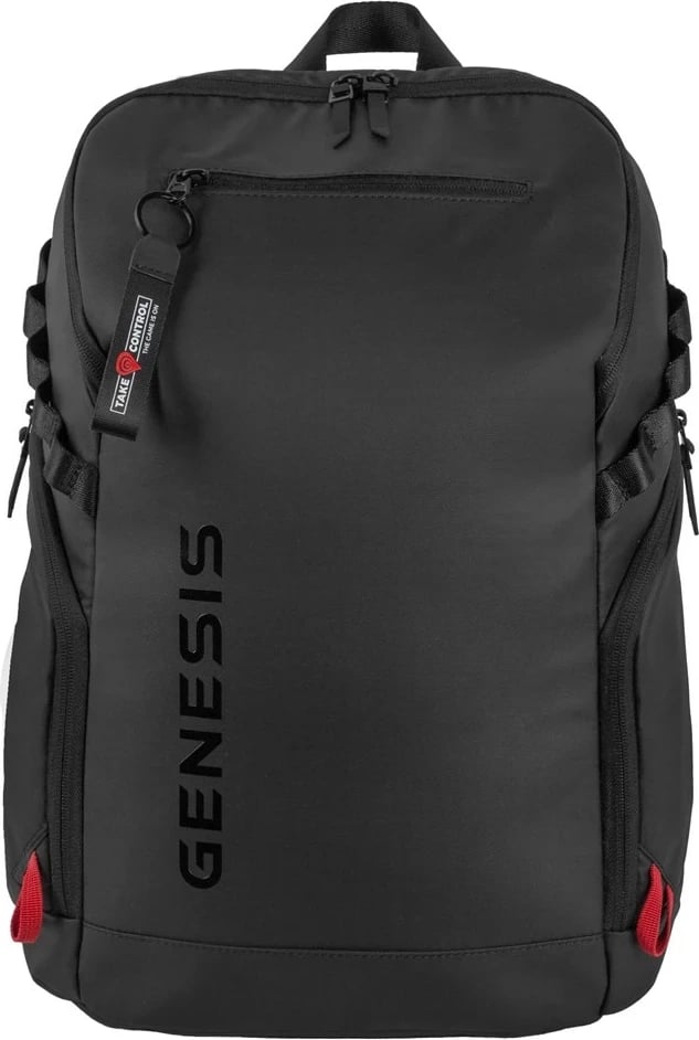 Çantë shpine GENESIS Pallad 420, 15.6", poliester, e zezë