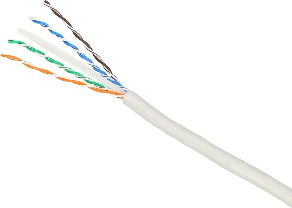 Kabllo rrjeti UTP Extralink Cat 6, 305m, Gri