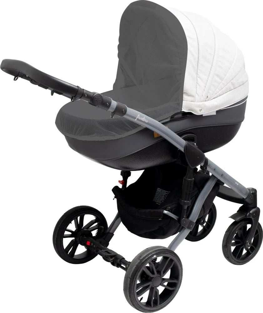 Rrjetë mushkonjash për karrocë, New Baby Basic, 45x85 cm, poliester, e zezë