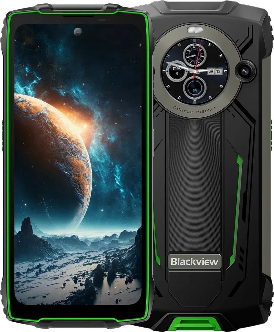 Smartphone Blackview BV8200, 12/256GB, Gjelbër