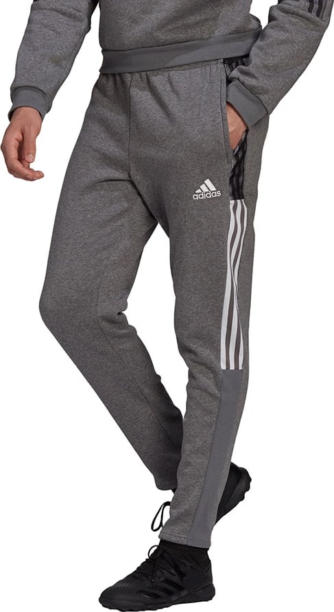 Pantallona sportive adidas për meshkuj, gri