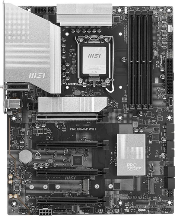 Pllakë amë MSI PRO B860-P WIFI, LGA1851, ATX