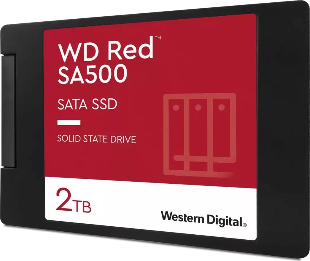 SSD Western Digital WD Red SA500, 2 TB, 2.5", 560 MB/s