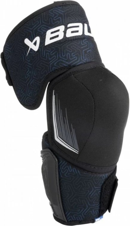 mbrojtëse bërrylash për hokej Bauer, unisex, të zeza