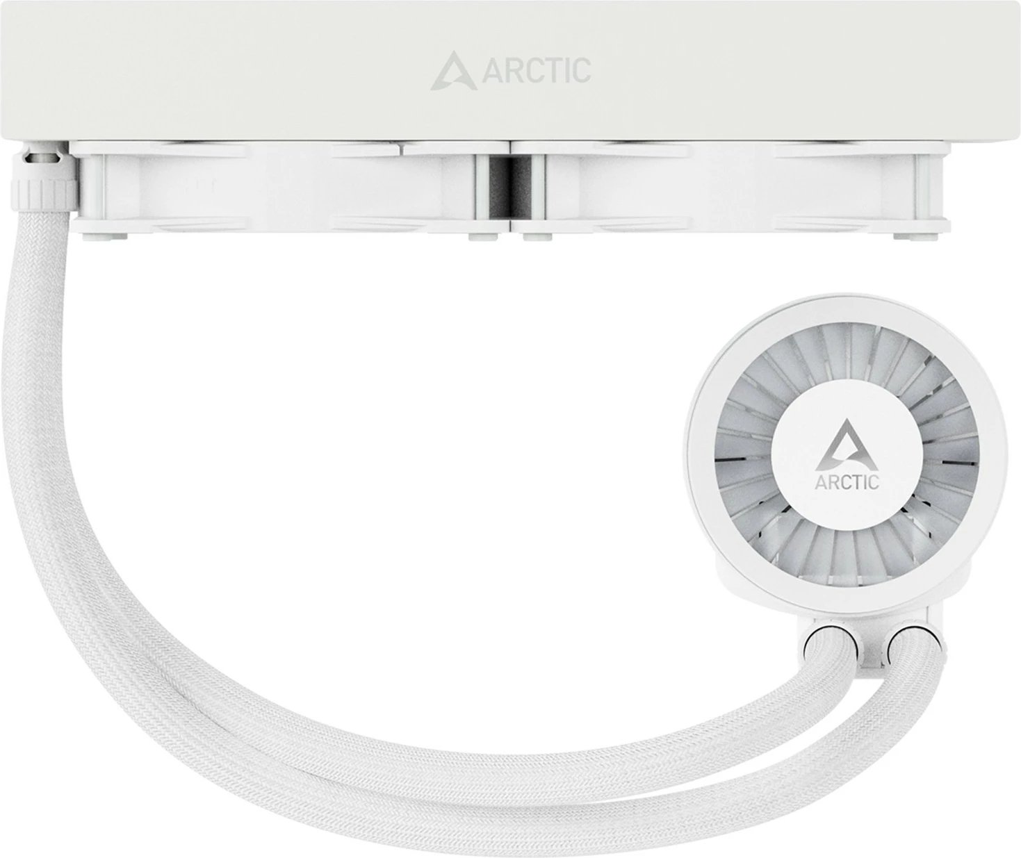 Ftohës uji ARCTIC Liquid Freezer III 240 A-RGB, 12 cm, 48.82 cfm, Bardhë Ftohës uji ARCTIC Liquid Freezer III 240 A-RGB, 12 cm, 48.82 cfm, Bardhë
