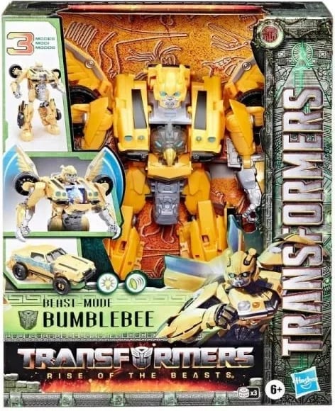 Lodër aksioni Hasbro Transformers Bumblebee, plastikë, elektronike, e verdhë