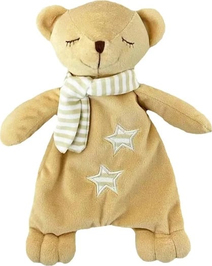 Lodër pelushi TULILO Miluś Bear, 25x25 cm, Kafe