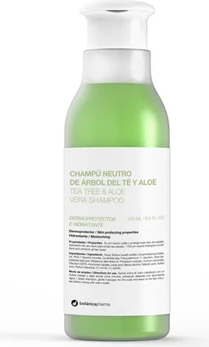 Shampon BOTÁNICAPHARMA Aloe Vera Tea Tree, 250ml unisex