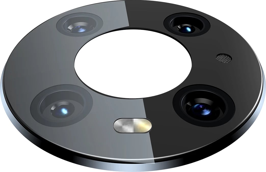 Folie mbrojtëse për kamerë Baseus për Huawei Mate 40 Pro, 0.3mm, transparente, 2 copë me set pastrimi