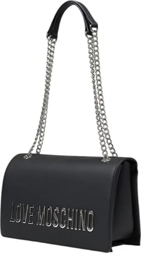 Çantë Love Moschino, gri Çantë Love Moschino, gri