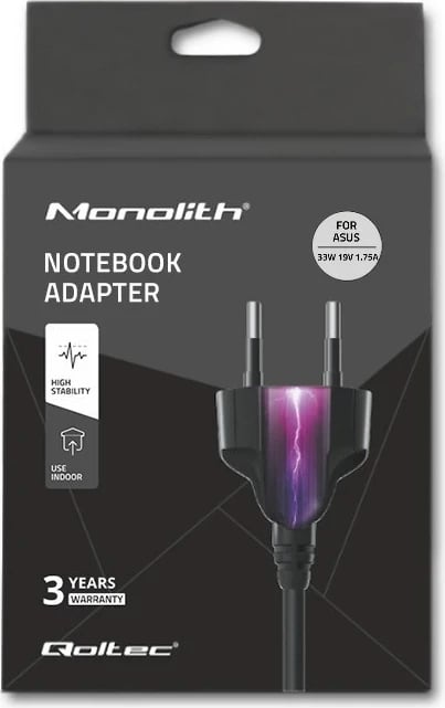 Karikues Qoltec për laptop ASUS, 33W, 19V
