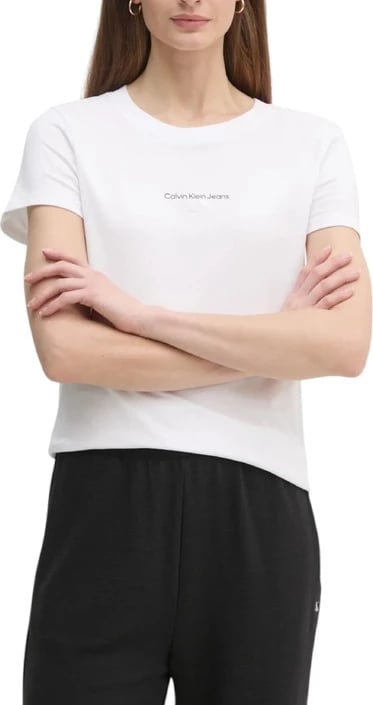 Maicë për femra Calvin Klein Jeans, të bardhë