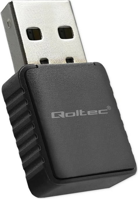 Adapter WiFi Qoltec 56988, mini, USB, 1300 Mbps, i zi
