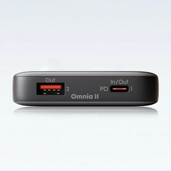 Power bank AUKEY PB-Y41, 10000mAh, 30W, 2xUSB, LED, Gri