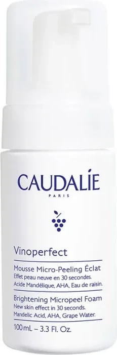 Shkumë mikropeeling për fytyrë Caudalie Vinoperfect, unisex, 100ml