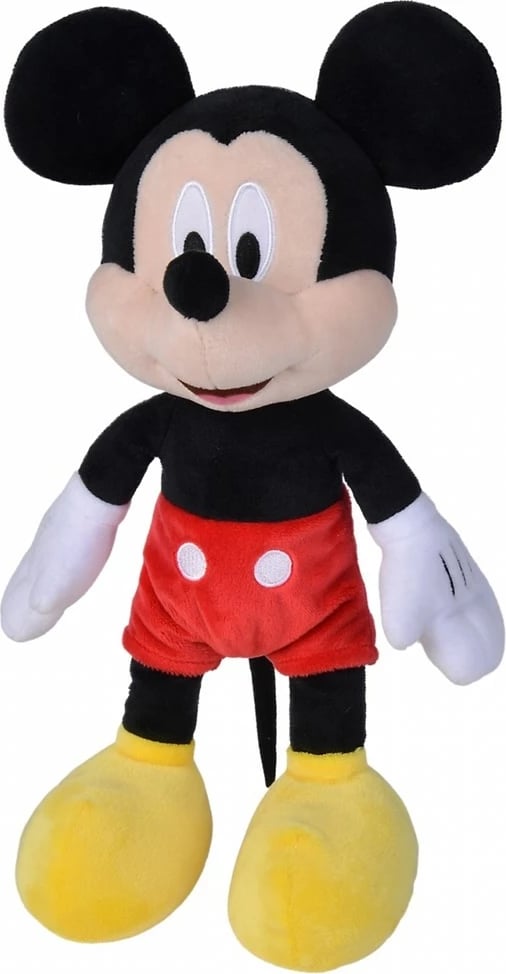 Lodër pellushi Simba Disney MM Refresh Core, Mickey, 35cm, Shumëngjyrësh