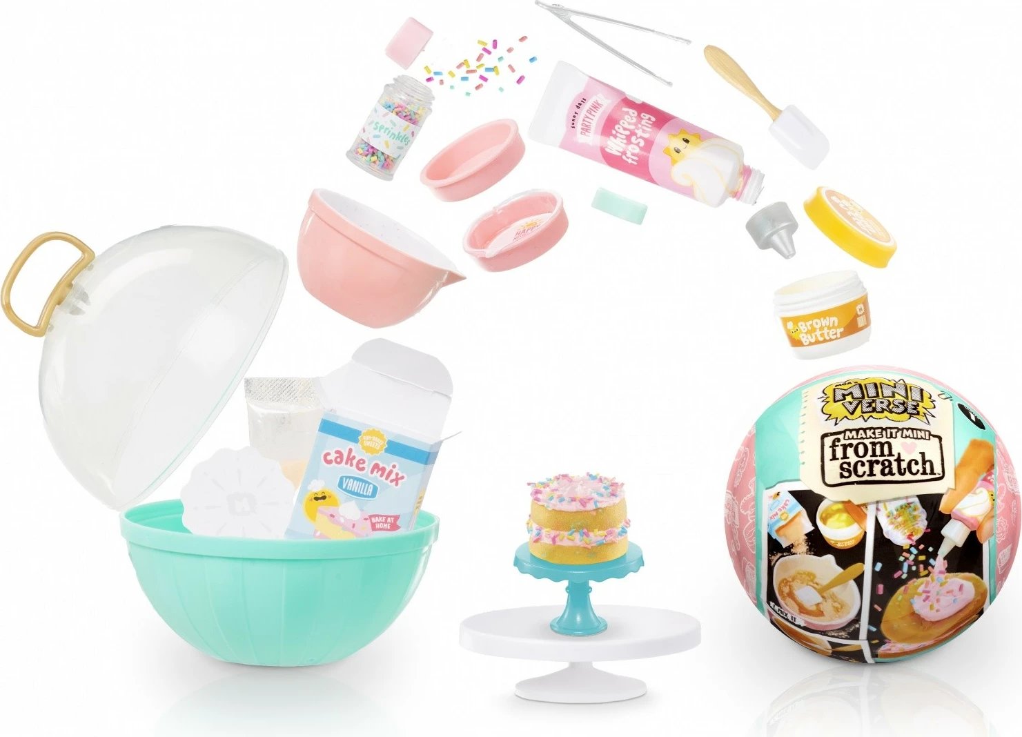 Figurinë set MGA Miniverse Make It Mini From Scratch, plastikë, 1 copë