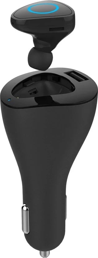 Kufje Bluetooth Kruger & Matz Traveler K1 me karikues për veturë, e zezë