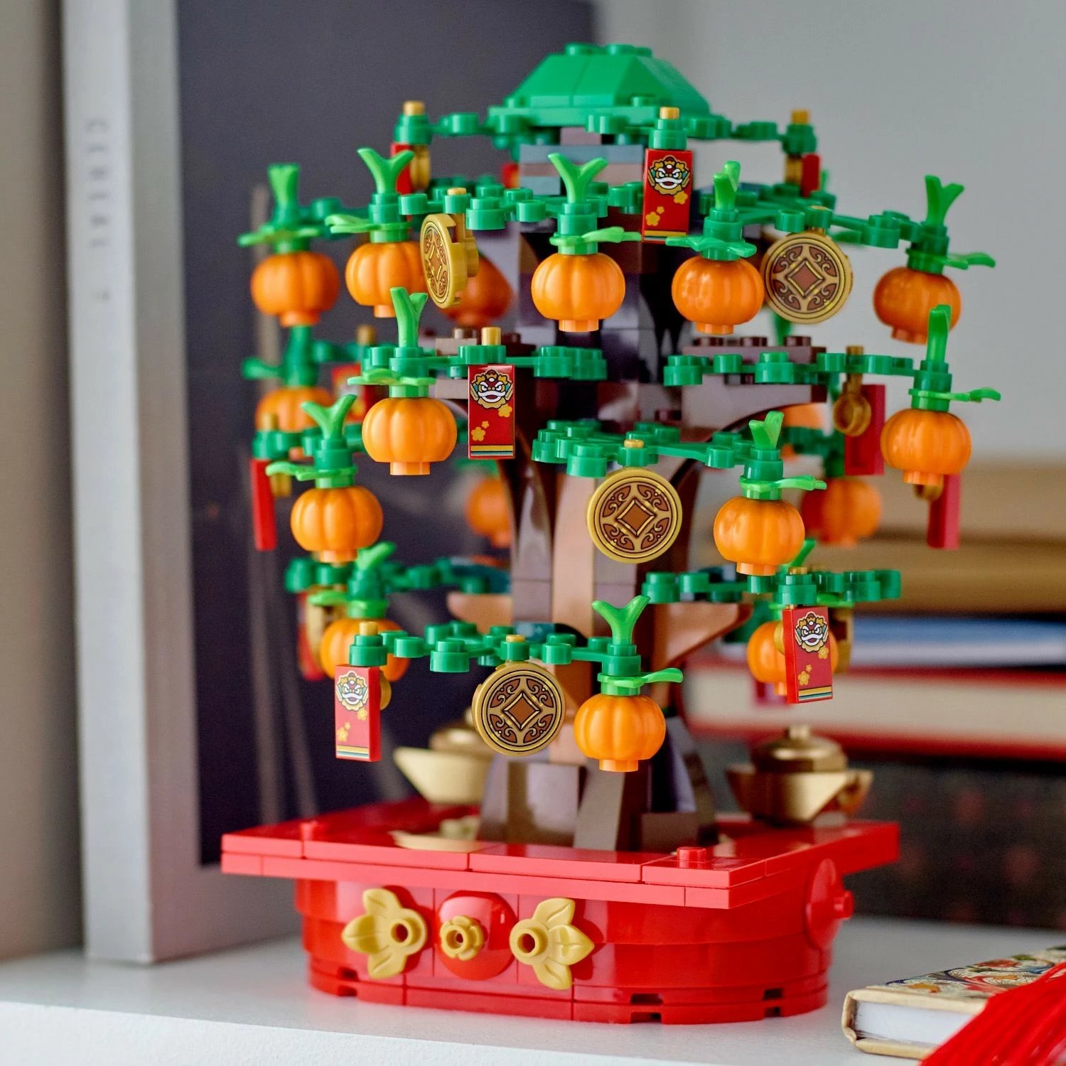 Set LEGO Iconic 40648, pemë dekorative Glückskastanie, për ndërtim, shumëngjyrëshe